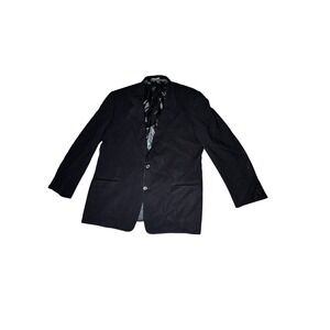 Emporio Armani Navy Size 54 100% Wool Made in Italy‎